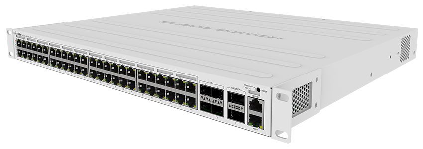 MikroTik CRS354-48P-4S+2Q+RM Cloud Router Switch 48 Port 